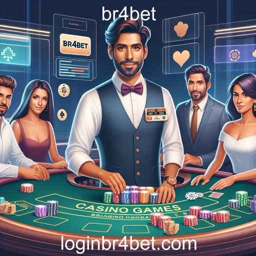 Descubra a Excitante Categoria 'Ao Vivo' no br4bet